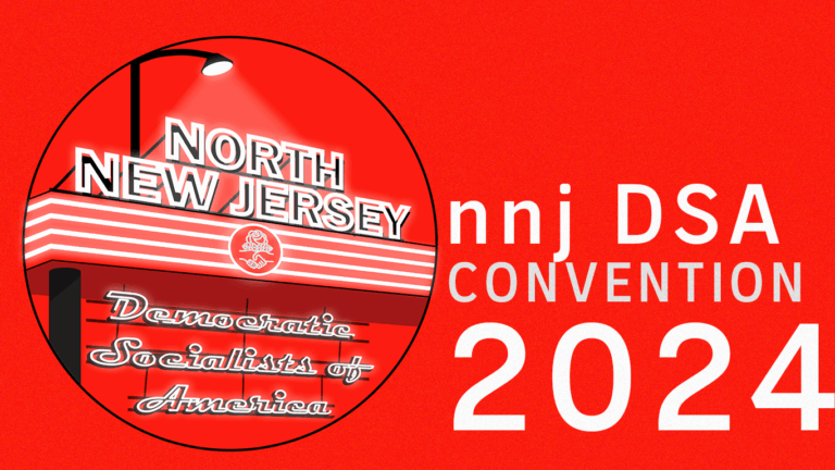 NNJ DSA Convention 2024 graphic